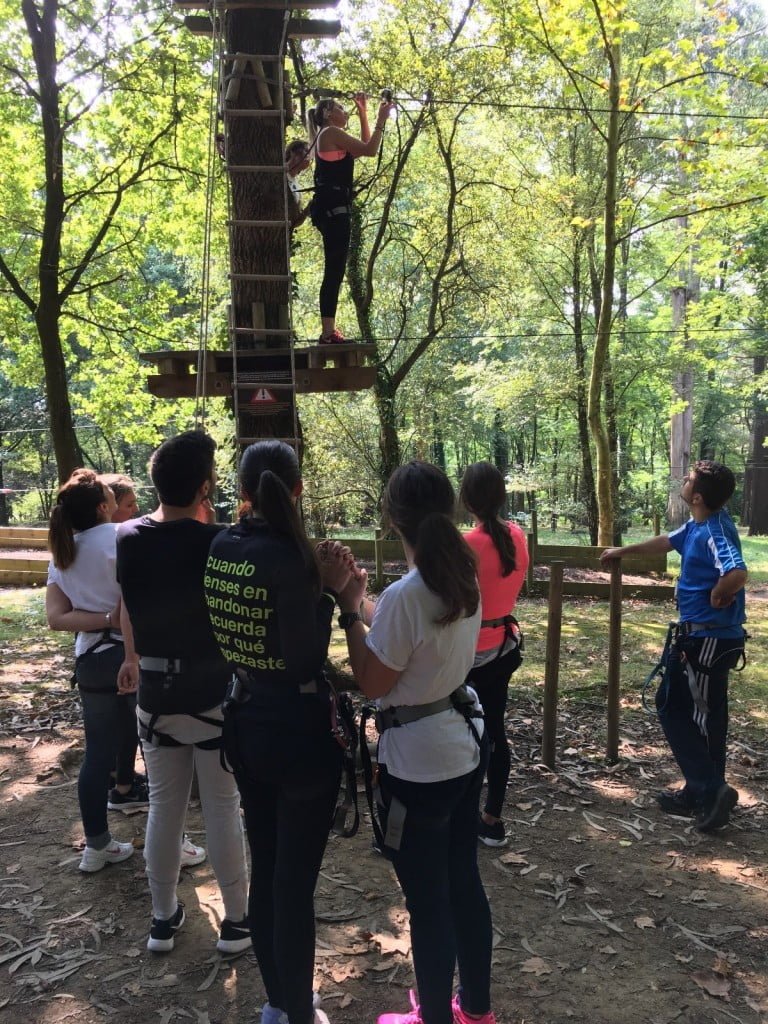 Día de actividad de equipo de Clínica Ortiz-Vigón de Bilbao