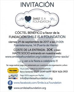 Cocktail solidario en favor de Smile is a Foundation