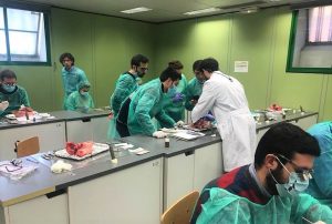 El Dr. Ortiz-Vigón docente en el curso de cirugía plástica periodontal y periimplantaria