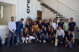 Visita del equipo de la Clínica Ortiz-Vigon a Createch Medical